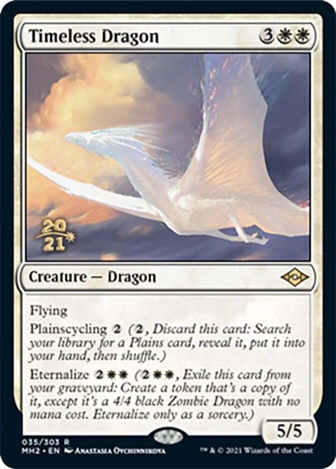 Timeless Dragon [Modern Horizons 2 Prerelease Promos] | L.A. Mood Comics and Games