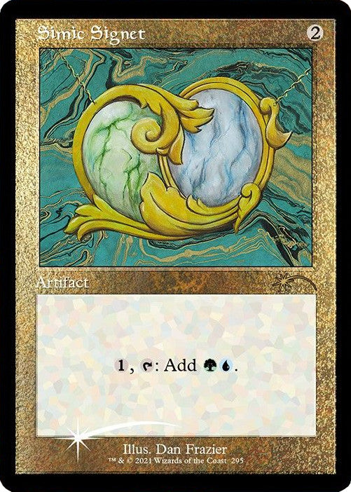 Simic Signet (Retro) (Foil Etched) [Secret Lair Drop Series] | L.A. Mood Comics and Games