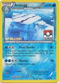 Avalugg (31/106) (League Promo 1st Place) [XY: Flashfire] | L.A. Mood Comics and Games