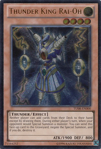 Thunder King Rai-Oh [TU08-EN000] Ultimate Rare | L.A. Mood Comics and Games