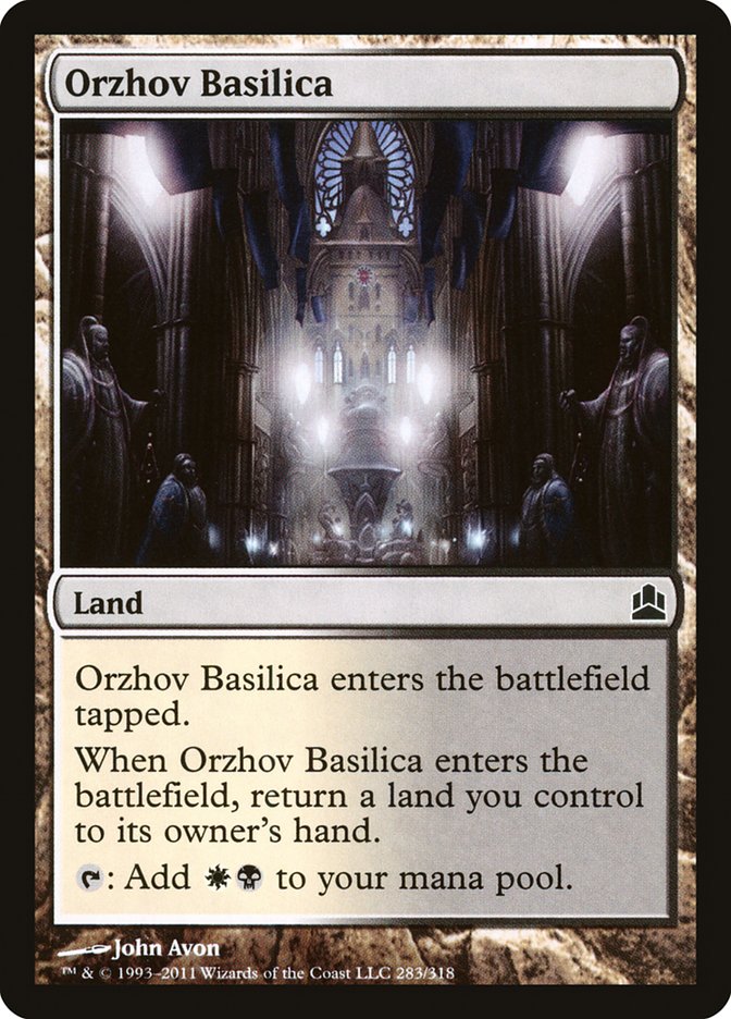 Orzhov Basilica [Commander 2011] | L.A. Mood Comics and Games