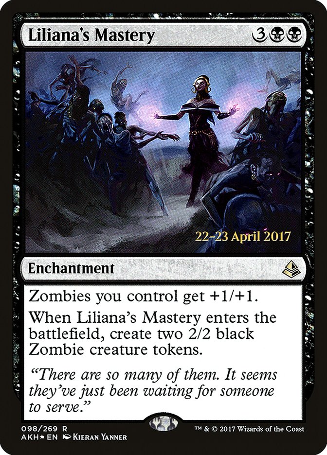 Liliana's Mastery [Amonkhet Prerelease Promos] | L.A. Mood Comics and Games