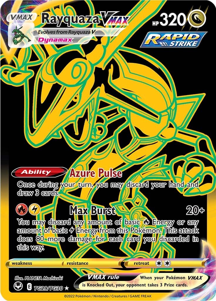 Rayquaza VMAX (TG29/TG30) [Sword & Shield: Silver Tempest] | L.A. Mood Comics and Games