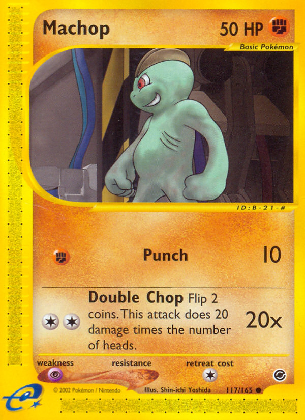 Machop (117/165) [Expedition: Base Set] | L.A. Mood Comics and Games