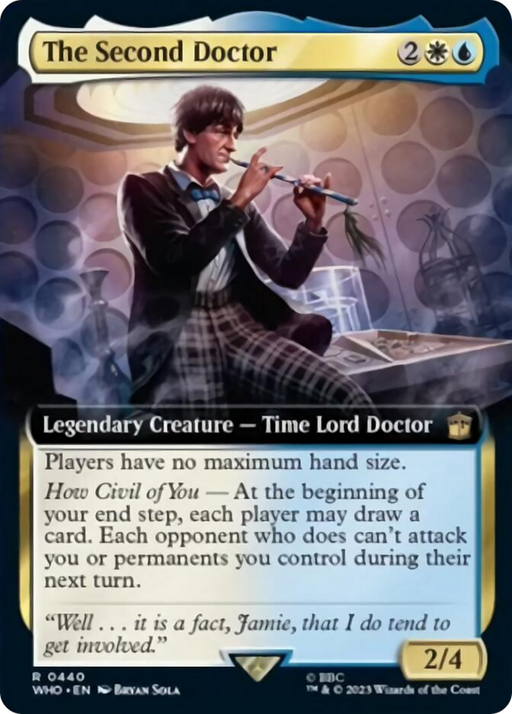 The Second Doctor (Extended Art) [Doctor Who] | L.A. Mood Comics and Games