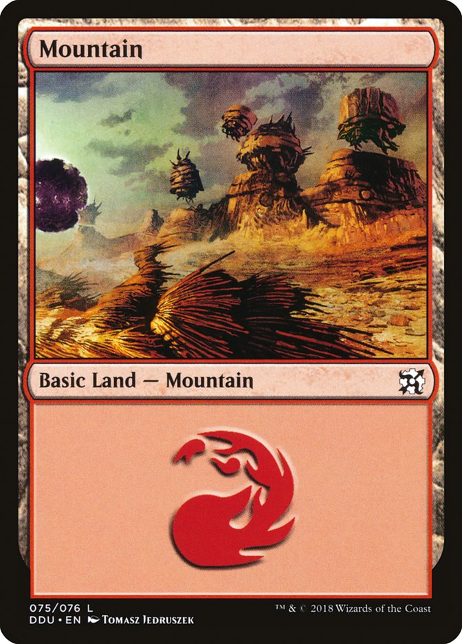 Mountain (75) [Duel Decks: Elves vs. Inventors] | L.A. Mood Comics and Games