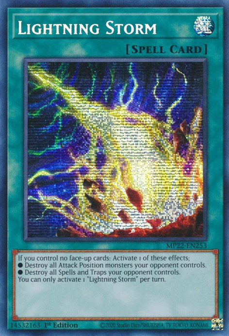 Lightning Storm [MP22-EN253] Prismatic Secret Rare | L.A. Mood Comics and Games