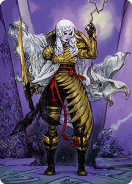 The Wandering Emperor 1 Art Card [Kamigawa: Neon Dynasty Art Series] | L.A. Mood Comics and Games