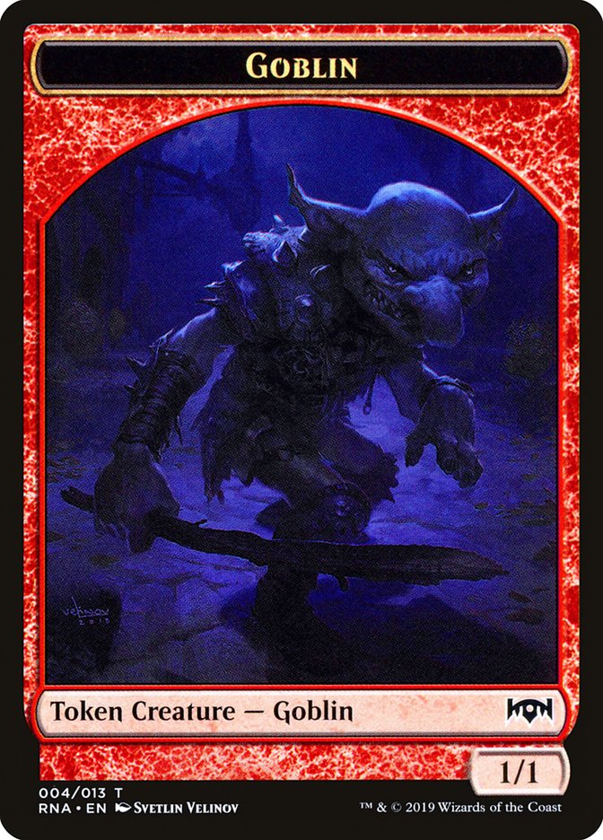 Goblin Token [Ravnica Allegiance Tokens] | L.A. Mood Comics and Games