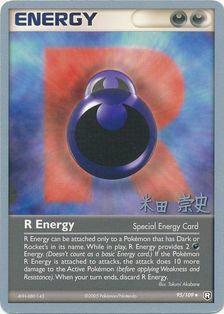 R Energy (95/109) (Dark Tyranitar Deck - Takashi Yoneda) [World Championships 2005] | L.A. Mood Comics and Games
