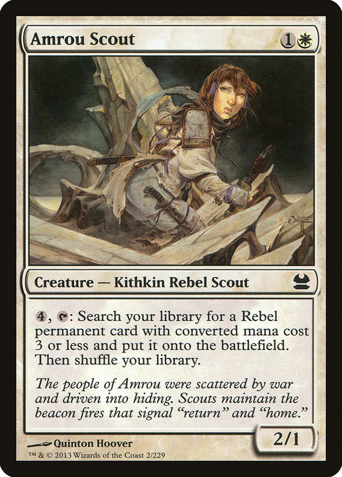 Amrou Scout [Modern Masters] | L.A. Mood Comics and Games