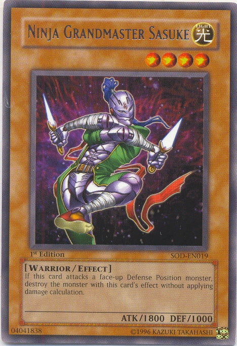 Ninja Grandmaster Sasuke [SOD-EN019] Rare | L.A. Mood Comics and Games