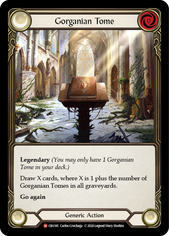 Gorganian Tome [CRU181] (Crucible of War)  1st Edition Normal | L.A. Mood Comics and Games