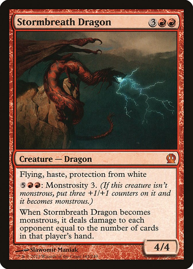 Stormbreath Dragon [Theros] | L.A. Mood Comics and Games