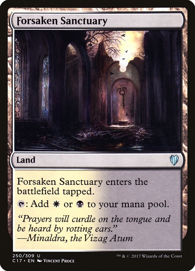 Forsaken Sanctuary [Commander 2017] | L.A. Mood Comics and Games