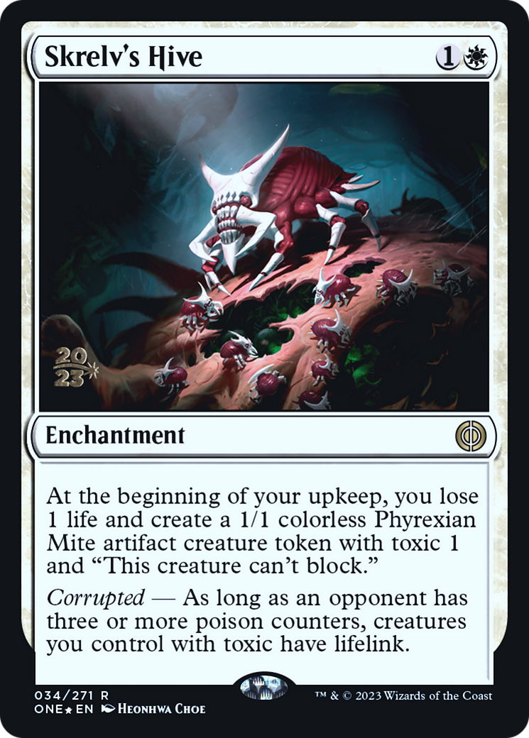 Skrelv's Hive [Phyrexia: All Will Be One Prerelease Promos] | L.A. Mood Comics and Games
