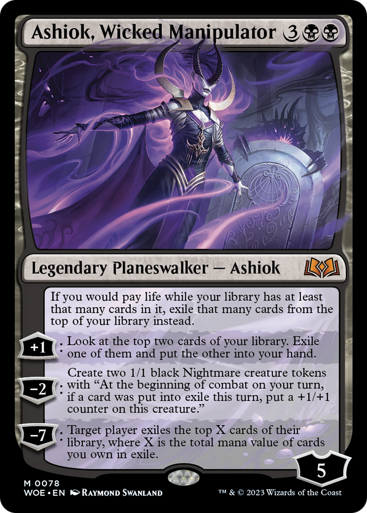 Ashiok, Wicked Manipulator [Wilds of Eldraine] | L.A. Mood Comics and Games