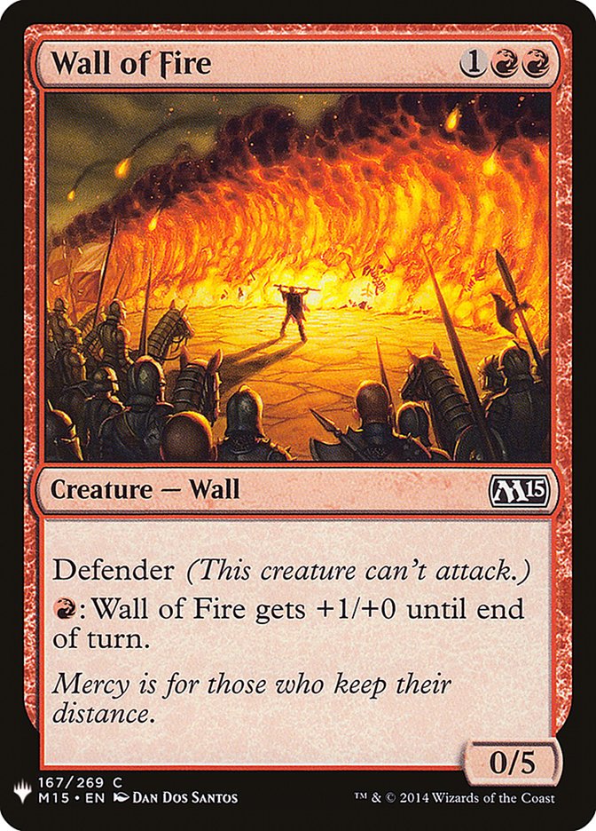 Wall of Fire [Mystery Booster] | L.A. Mood Comics and Games