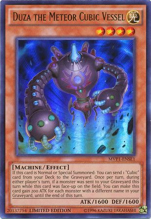 Duza the Meteor Cubic Vessel [MVP1-ENSE1] Ultra Rare | L.A. Mood Comics and Games