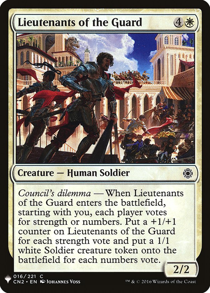 Lieutenants of the Guard [Mystery Booster] | L.A. Mood Comics and Games