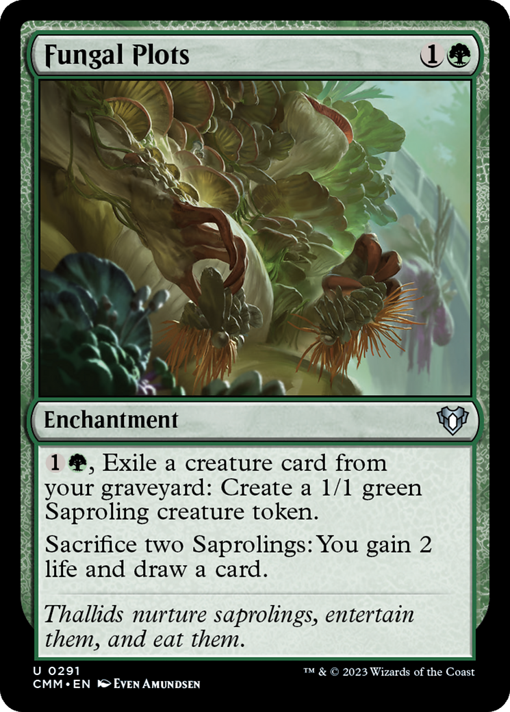 Fungal Plots [Commander Masters] | L.A. Mood Comics and Games