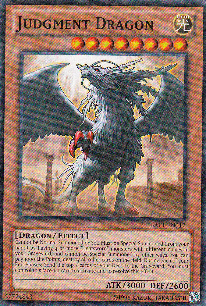 Judgment Dragon [BATT-EN017] Starfoil Rare | L.A. Mood Comics and Games