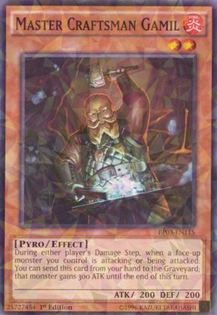Master Craftsman Gamil [BP03-EN115] Shatterfoil Rare | L.A. Mood Comics and Games