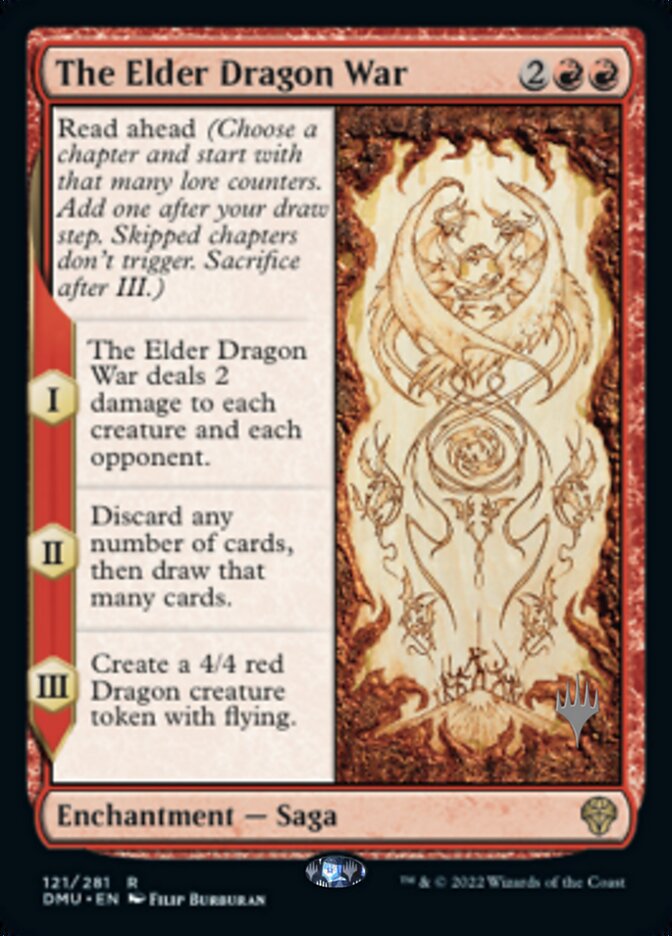The Elder Dragon War (Promo Pack) [Dominaria United Promos] | L.A. Mood Comics and Games