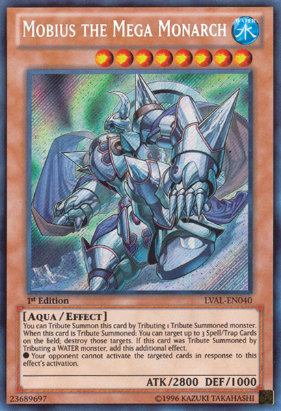 Mobius the Mega Monarch [LVAL-EN040] Secret Rare | L.A. Mood Comics and Games