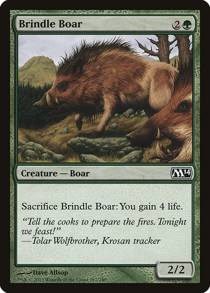 Brindle Boar [Magic 2014] | L.A. Mood Comics and Games