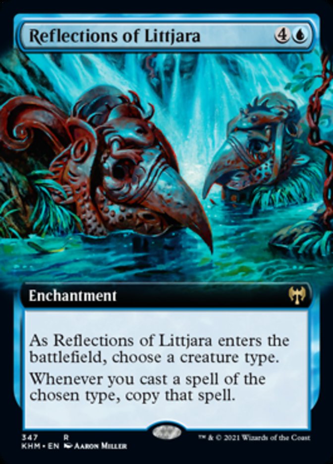 Reflections of Littjara (Extended Art) [Kaldheim] | L.A. Mood Comics and Games