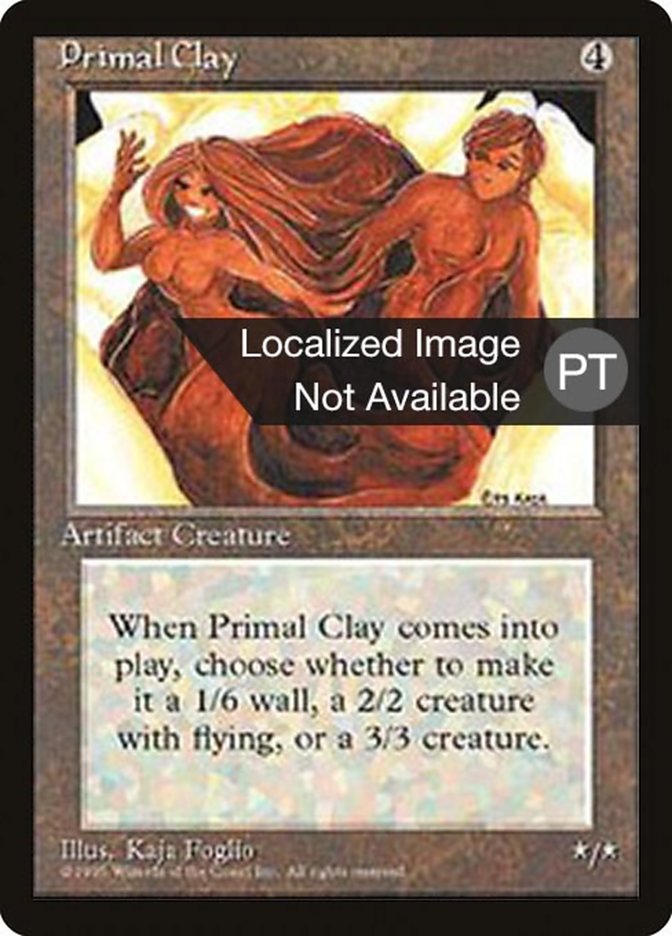 Primal Clay [Fourth Edition (Foreign Black Border)] | L.A. Mood Comics and Games