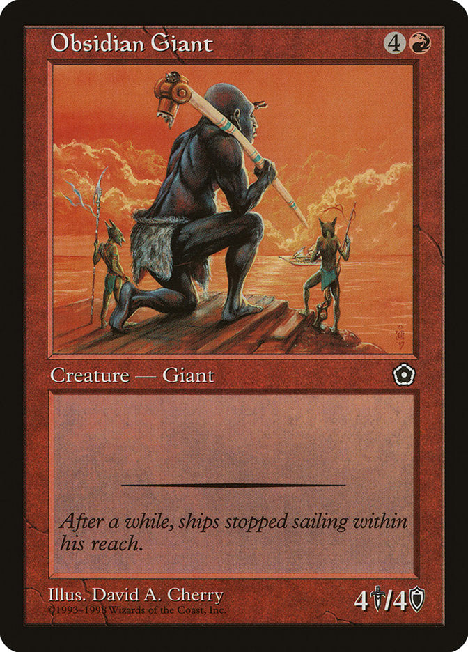 Obsidian Giant [Portal Second Age] | L.A. Mood Comics and Games