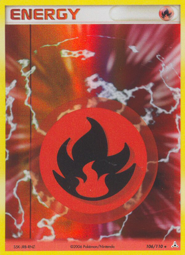 Fire Energy (106/110) [EX: Holon Phantoms] | L.A. Mood Comics and Games