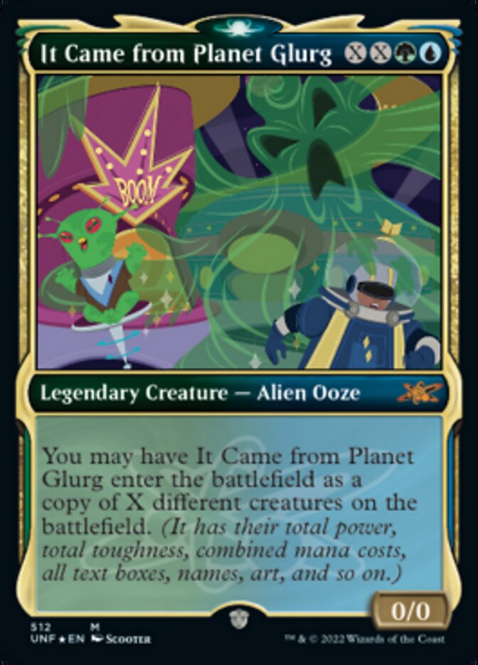 It Came from Planet Glurg (Showcase) (Galaxy Foil) [Unfinity] | L.A. Mood Comics and Games