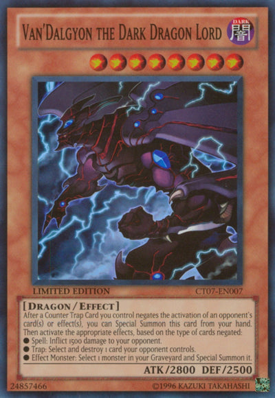 Van'Dalgyon The Dark Dragon Lord [CT07-EN007] Super Rare | L.A. Mood Comics and Games