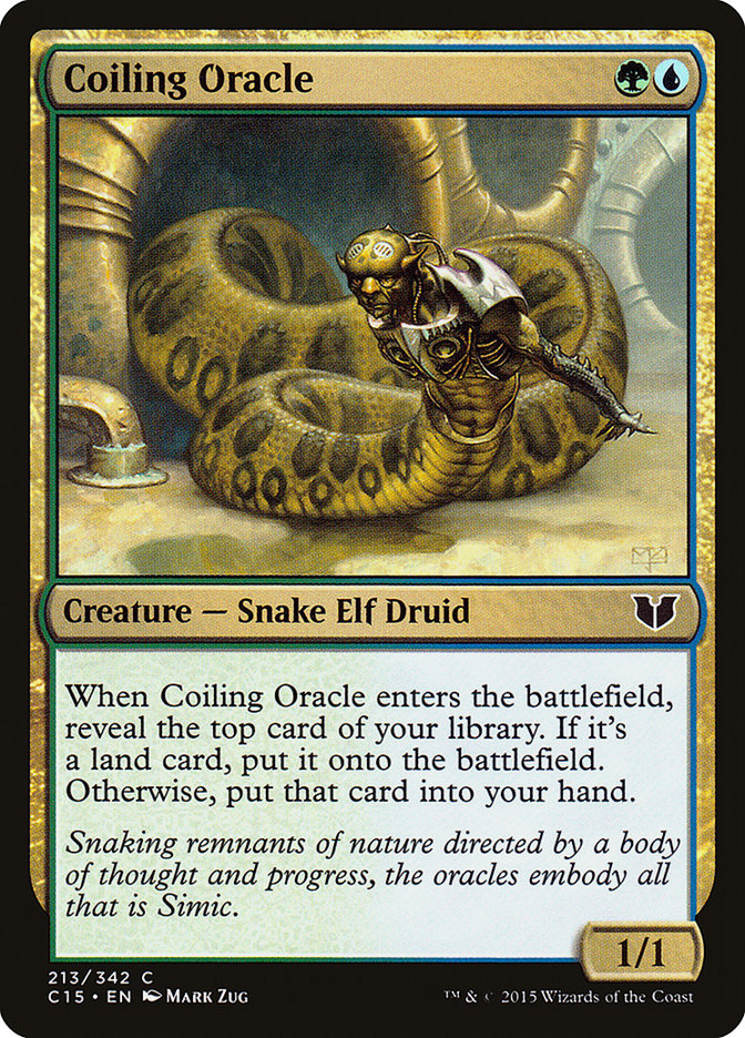 Coiling Oracle [Commander 2015] | L.A. Mood Comics and Games