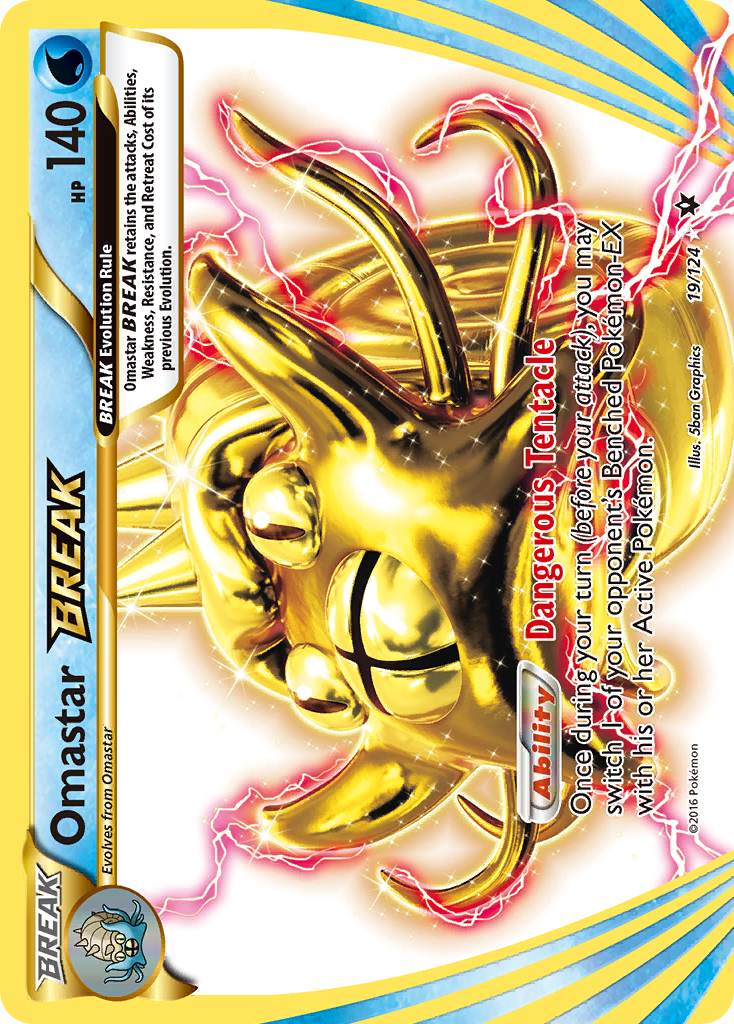 Omastar BREAK (19/124) [XY: Fates Collide] | L.A. Mood Comics and Games