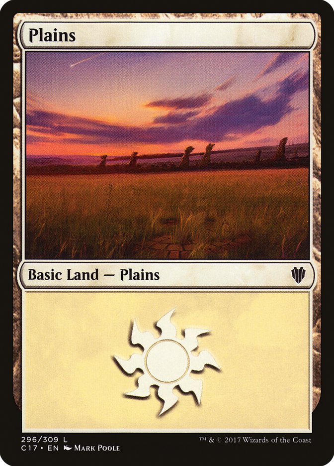 Plains (296) [Commander 2017] | L.A. Mood Comics and Games