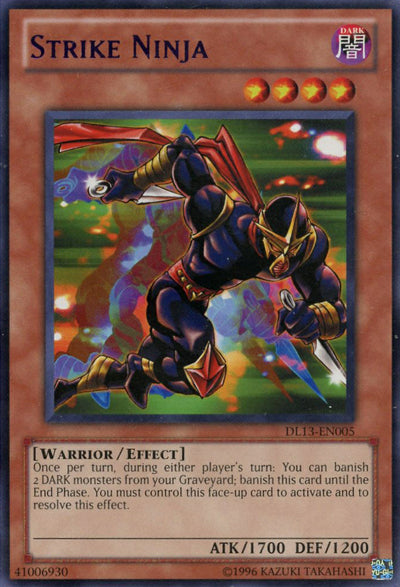 Strike Ninja (Purple) [DL13-EN005] Rare | L.A. Mood Comics and Games