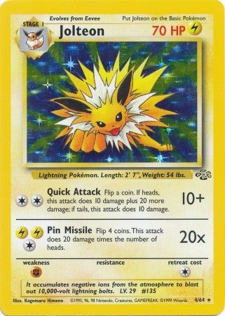 Jolteon (4/64) [Jungle Unlimited] | L.A. Mood Comics and Games