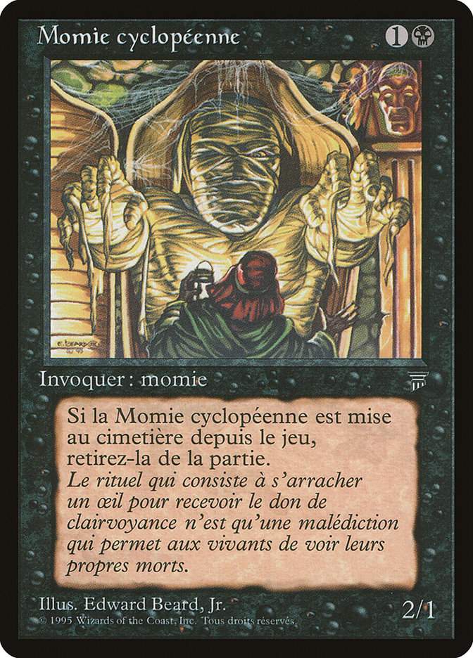 Cyclopean Mummy (French) - "Momie cyclopeenne" [Renaissance] | L.A. Mood Comics and Games
