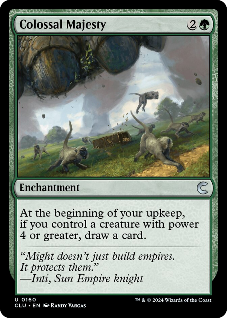 Colossal Majesty [Ravnica: Clue Edition] | L.A. Mood Comics and Games