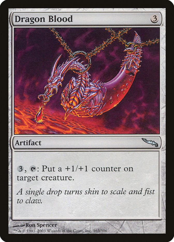 Dragon Blood [Mirrodin] | L.A. Mood Comics and Games