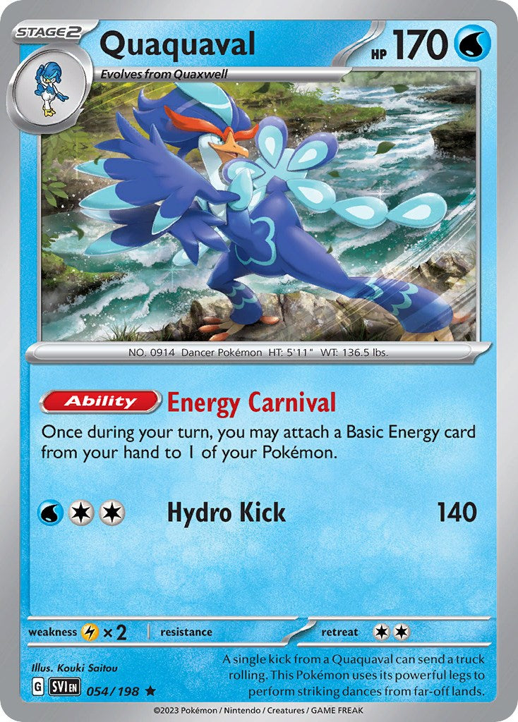 Quaquaval (054/198) (Theme Deck Exclusive) [Scarlet & Violet: Base Set] | L.A. Mood Comics and Games