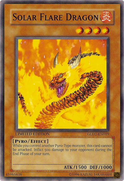 Solar Flare Dragon [GLD1-EN019] Common | L.A. Mood Comics and Games