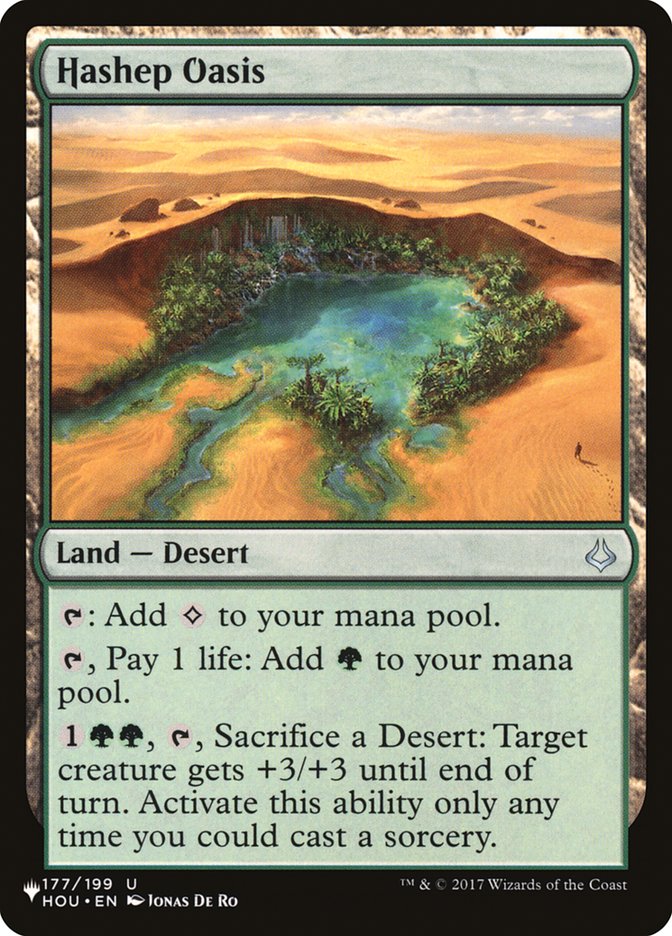 Hashep Oasis [The List] | L.A. Mood Comics and Games