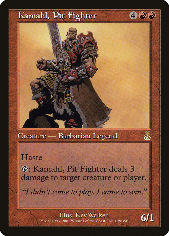 Kamahl, Pit Fighter [Odyssey] | L.A. Mood Comics and Games