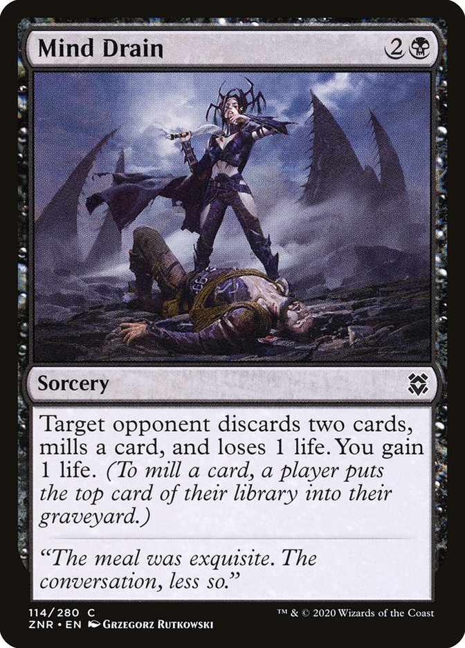 Mind Drain [Zendikar Rising] | L.A. Mood Comics and Games