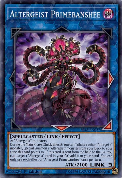 Altergeist Primebanshee [SP18-EN037] Starfoil Rare | L.A. Mood Comics and Games